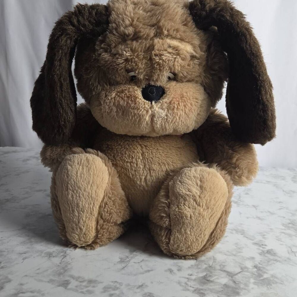Vintage Mattel Puppy Dog Huggy Buddy 19" Plush Stuffed Animal‎ 1986 Vintage